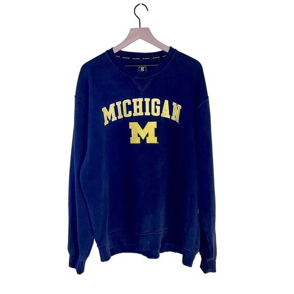 VNTG MICHIGAN Big Cotton Crewneck sweatshirt XXL - Picture 1 of 4